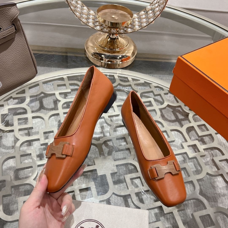 Hermes Leather Shoes